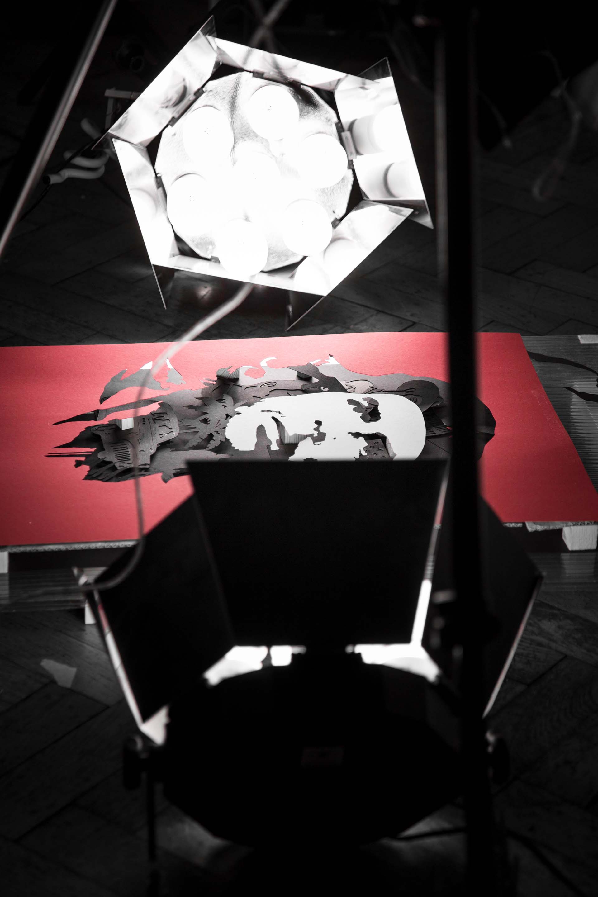 Che Guevara Paper craft photo shooting | Multi Awesome Studio