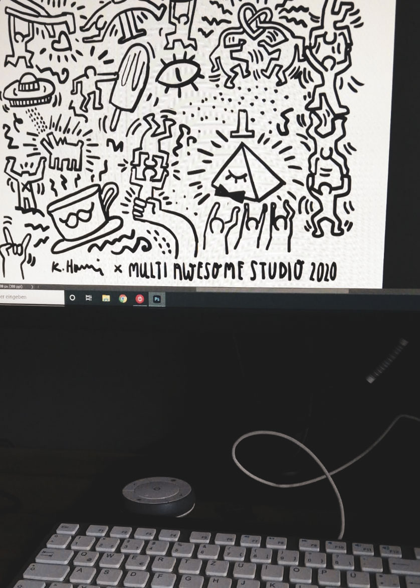 keith haring bts | Multi Awesome Studio