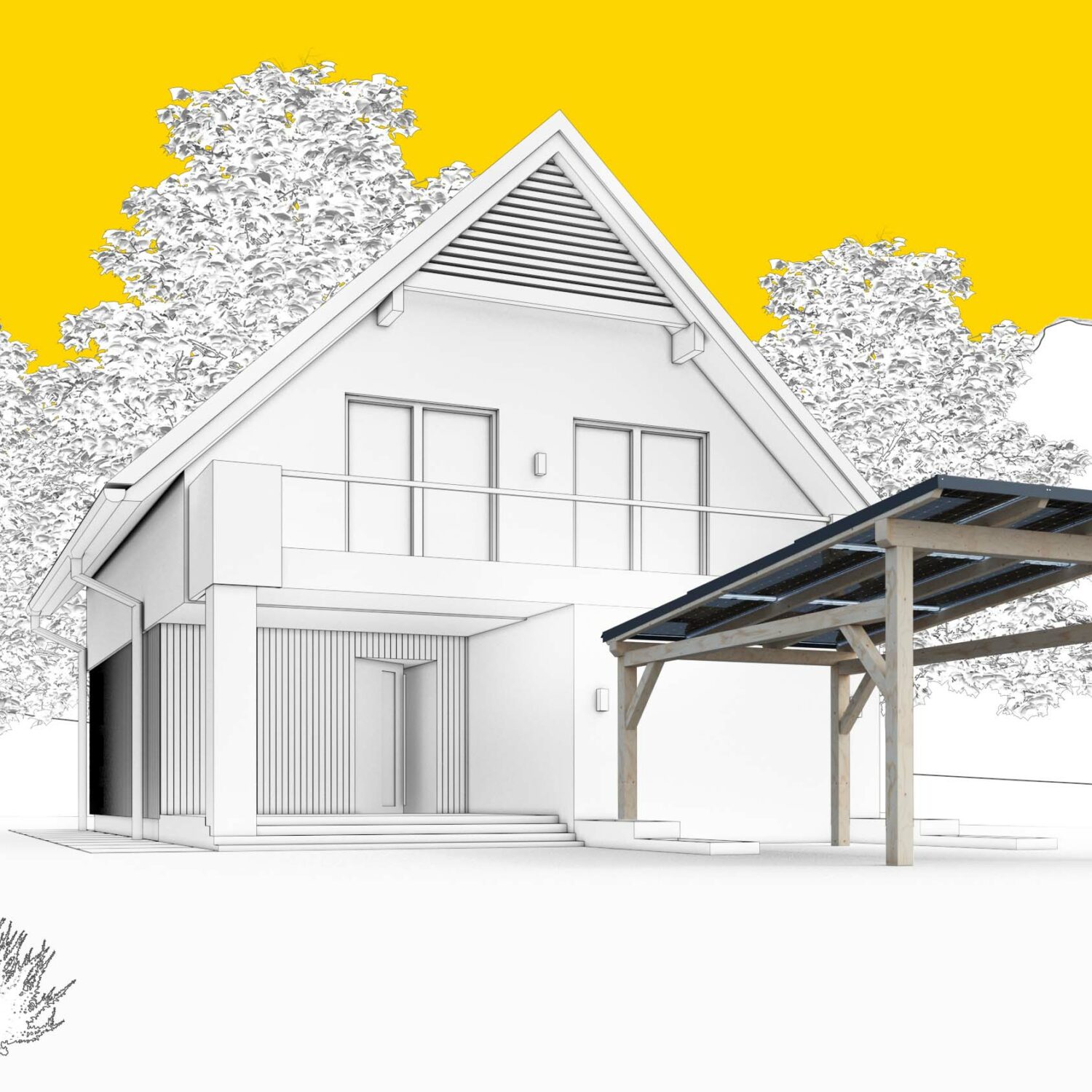 Luralux Holz Carport | Multi Awesome Studio