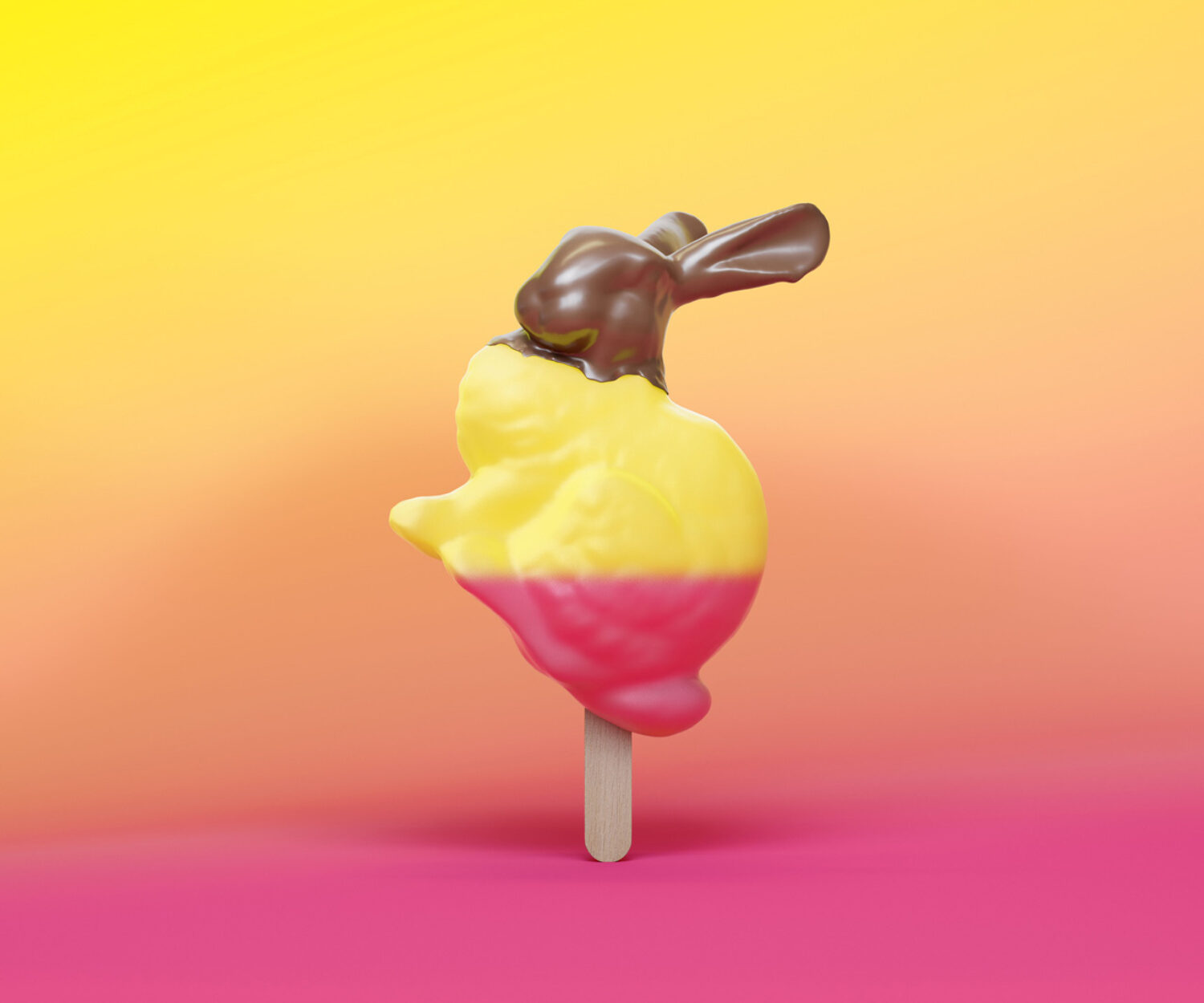 easter bunny popsicle | Multi Awesome Studio