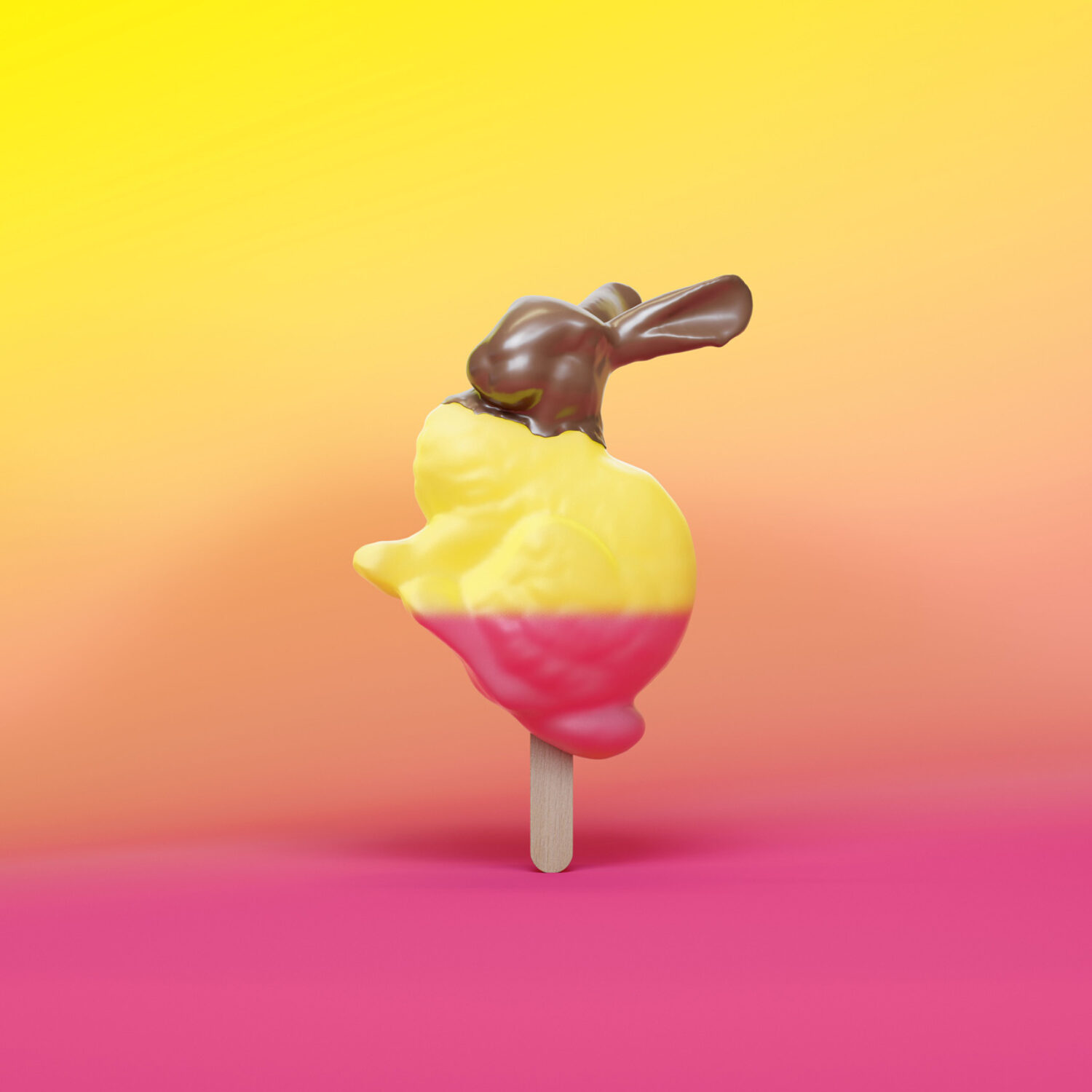 easter bunny popsicle | Multi Awesome Studio