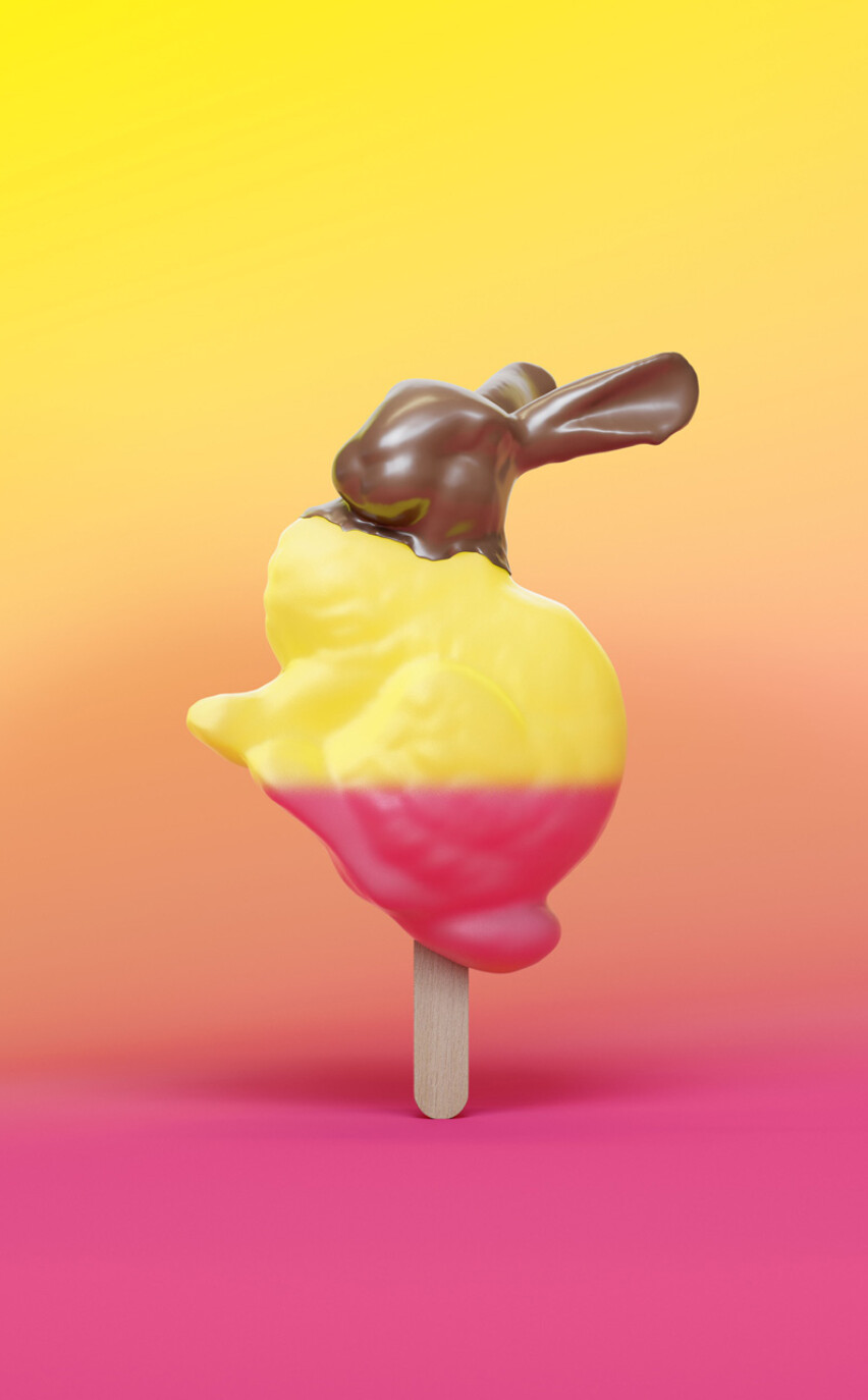 easter bunny popsicle | Multi Awesome Studio